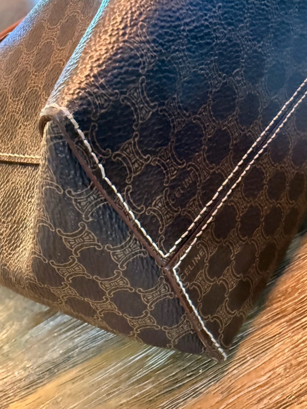 Celine Triomphe Macadam Tote Bag!! - Picture 6 of 16